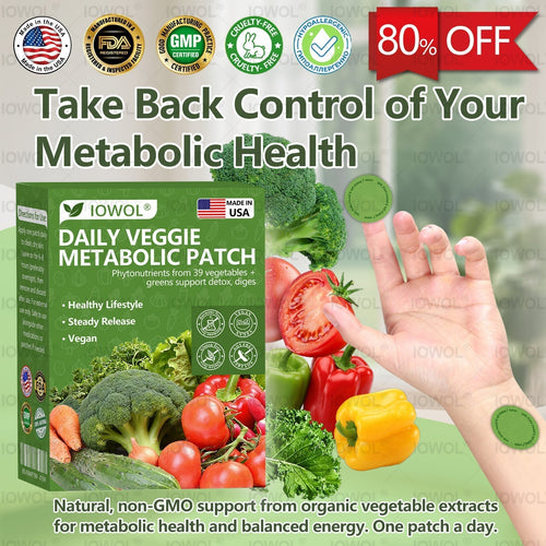 🥦𝐎𝐟𝐟𝐢𝐜𝐢𝐚𝐥 𝐒𝐭𝐨𝐫𝐞 | Solaroza® 𝐃𝐚𝐢𝐥𝐲 𝐕𝐞𝐠𝐞𝐭𝐚𝐛𝐥𝐞 𝐌𝐞𝐭𝐚𝐛𝐨𝐥𝐢𝐜 𝐏𝐚𝐭𝐜𝐡 𝐮𝐬𝐞𝐬 𝐨𝐫𝐠𝐚𝐧𝐢𝐜 𝐯𝐞𝐠𝐞𝐭𝐚𝐛𝐥𝐞 𝐞𝐱𝐭𝐫𝐚𝐜𝐭𝐬 𝐚𝐧𝐝 𝐩𝐡𝐲𝐭𝐨𝐧𝐮𝐭𝐫𝐢𝐞𝐧𝐭𝐬 𝐟𝐫𝐨𝐦 𝟑𝟗 𝐯𝐞𝐠𝐞𝐭𝐚𝐛𝐥𝐞𝐬 + 𝐠𝐫𝐞𝐞𝐧𝐬 𝐭𝐨 𝐬𝐮𝐩𝐩𝐨𝐫𝐭 𝐝𝐞𝐭𝐨𝐱, 𝐝𝐢𝐠𝐞𝐬𝐭𝐢𝐨𝐧 & 𝐦𝐞𝐭𝐚𝐛𝐨𝐥𝐢𝐜 𝐫𝐞𝐬𝐞𝐭, 𝐚𝐧𝐝 𝐛𝐨𝐨𝐬𝐭 𝐞𝐧𝐞𝐫𝐠𝐲 𝐟𝐨𝐫 𝐚𝐥𝐥-𝐝𝐚𝐲 𝐰𝐞𝐥𝐥𝐧𝐞𝐬𝐬.