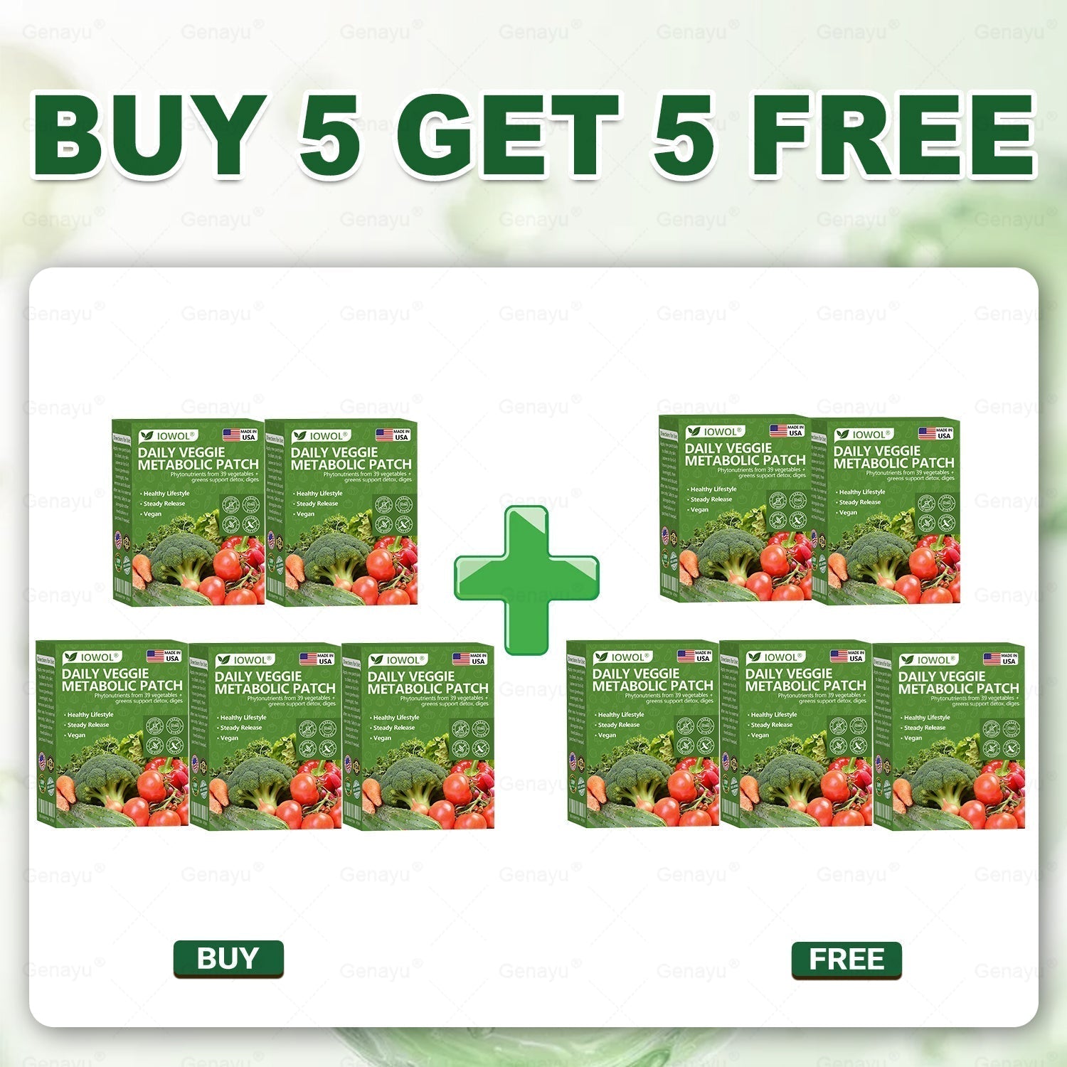 10 Boxes – Buy 5 Get 5 Free