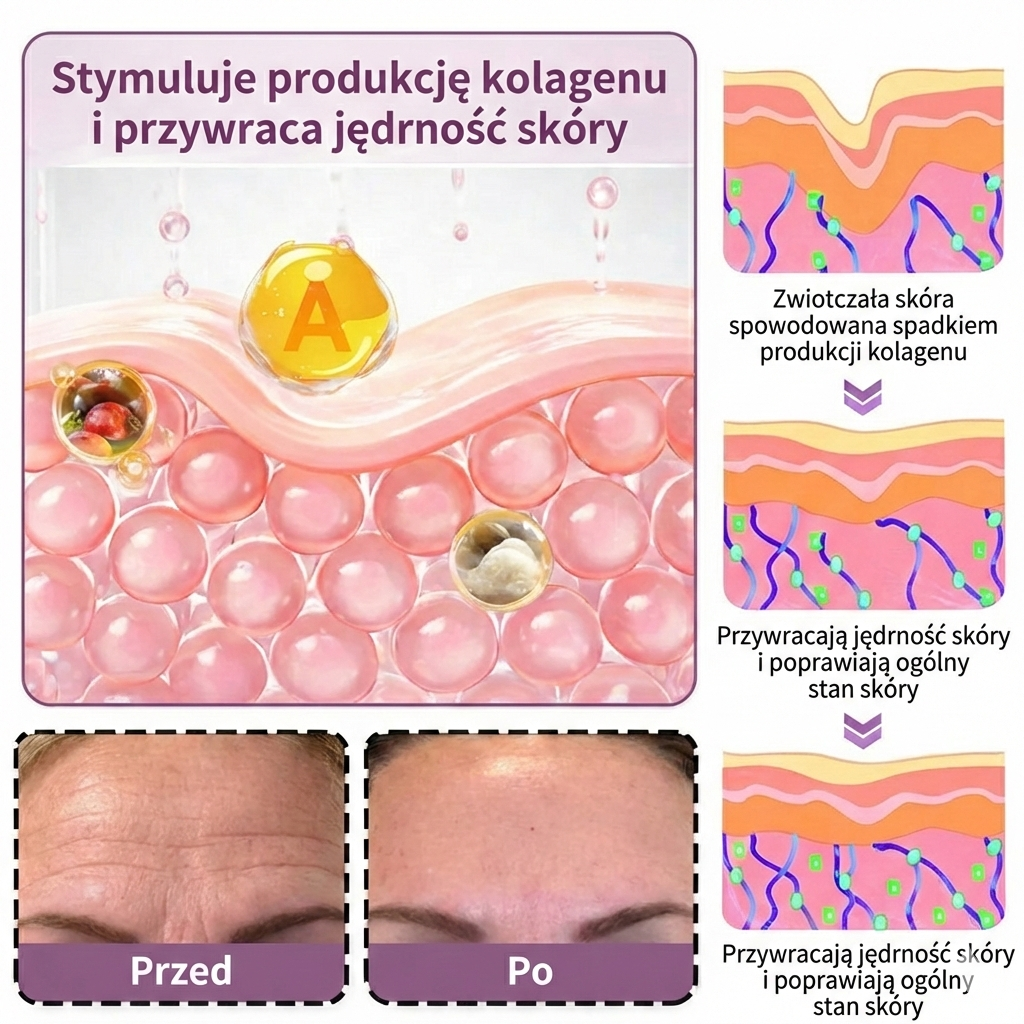 Bestsellerowy krem Solaroza @ Calcium Polycollagen Improvement Cream – zawiera jony wapnia, heksapeptyd-8 oraz ekstrakty z kolagenu roślinnego, które działają na zmarszczki, zapewniając szybką poprawę i 100% efekt przeciwstarzeniowy.