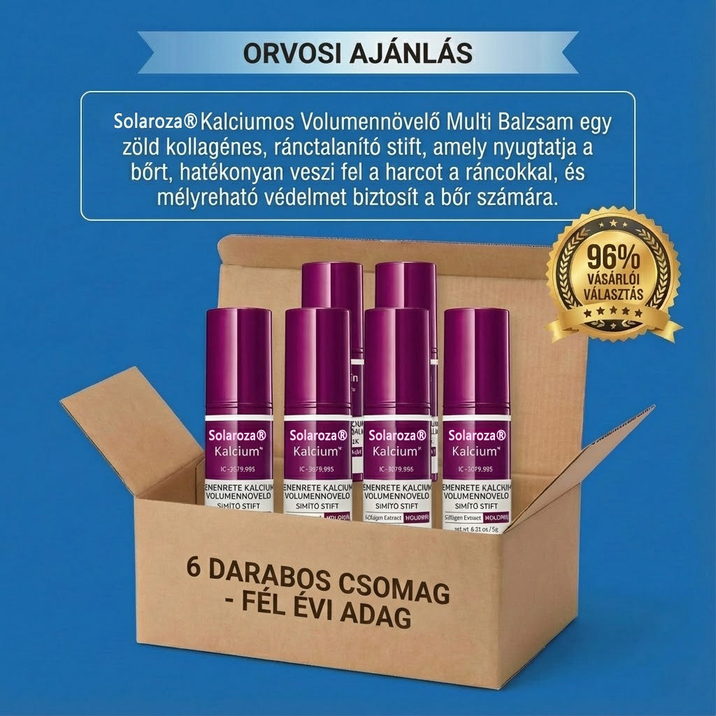 Bestsellerowy krem Solaroza @ Calcium Polycollagen Improvement Cream – zawiera jony wapnia, heksapeptyd-8 oraz ekstrakty z kolagenu roślinnego, które działają na zmarszczki, zapewniając szybką poprawę i 100% efekt przeciwstarzeniowy.
