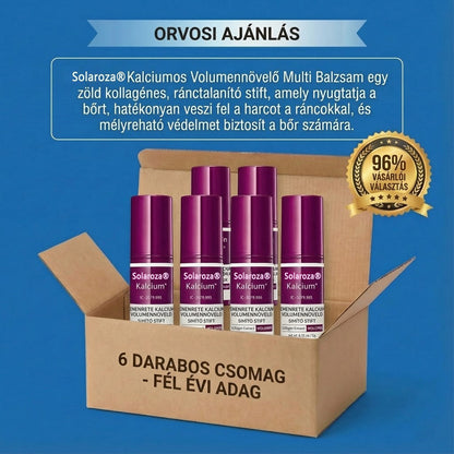 Bestsellerowy krem Solaroza @ Calcium Polycollagen Improvement Cream – zawiera jony wapnia, heksapeptyd-8 oraz ekstrakty z kolagenu roślinnego, które działają na zmarszczki, zapewniając szybką poprawę i 100% efekt przeciwstarzeniowy.