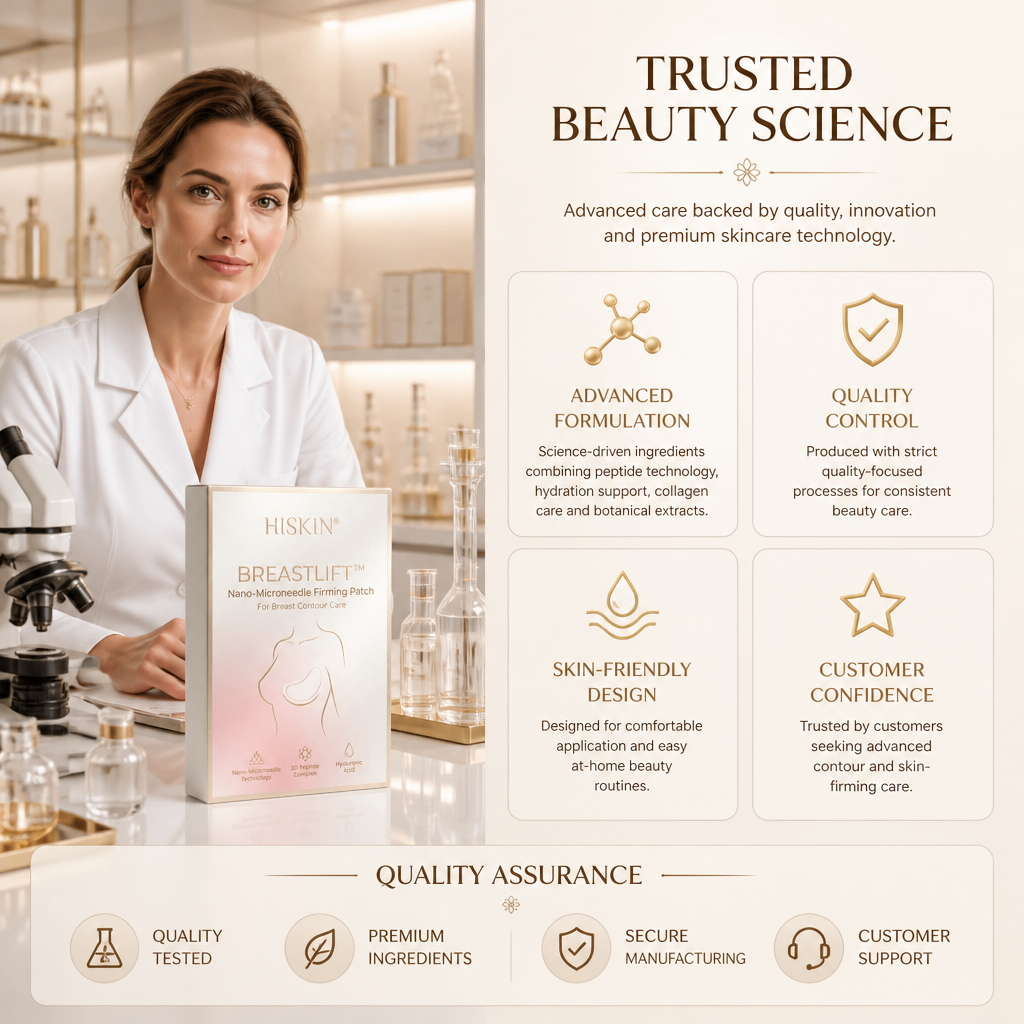 👩‍⚕️ Breast Firming & Fuller-Looking Curves HISKIN® — Advanced Nano-Microneedle Patch for Targeted Care -1